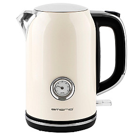 Vattenkokare Emerio - WK-133282.1 - Creme Retro, med Automatisk Avstängning