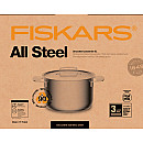 Fiskars - 1064752 - Rostfri, 5L kapacitet med 3-lagersbotten Fiskars - 1064752 - Rostfri, 5L kapacitet med 3-lagersbotten