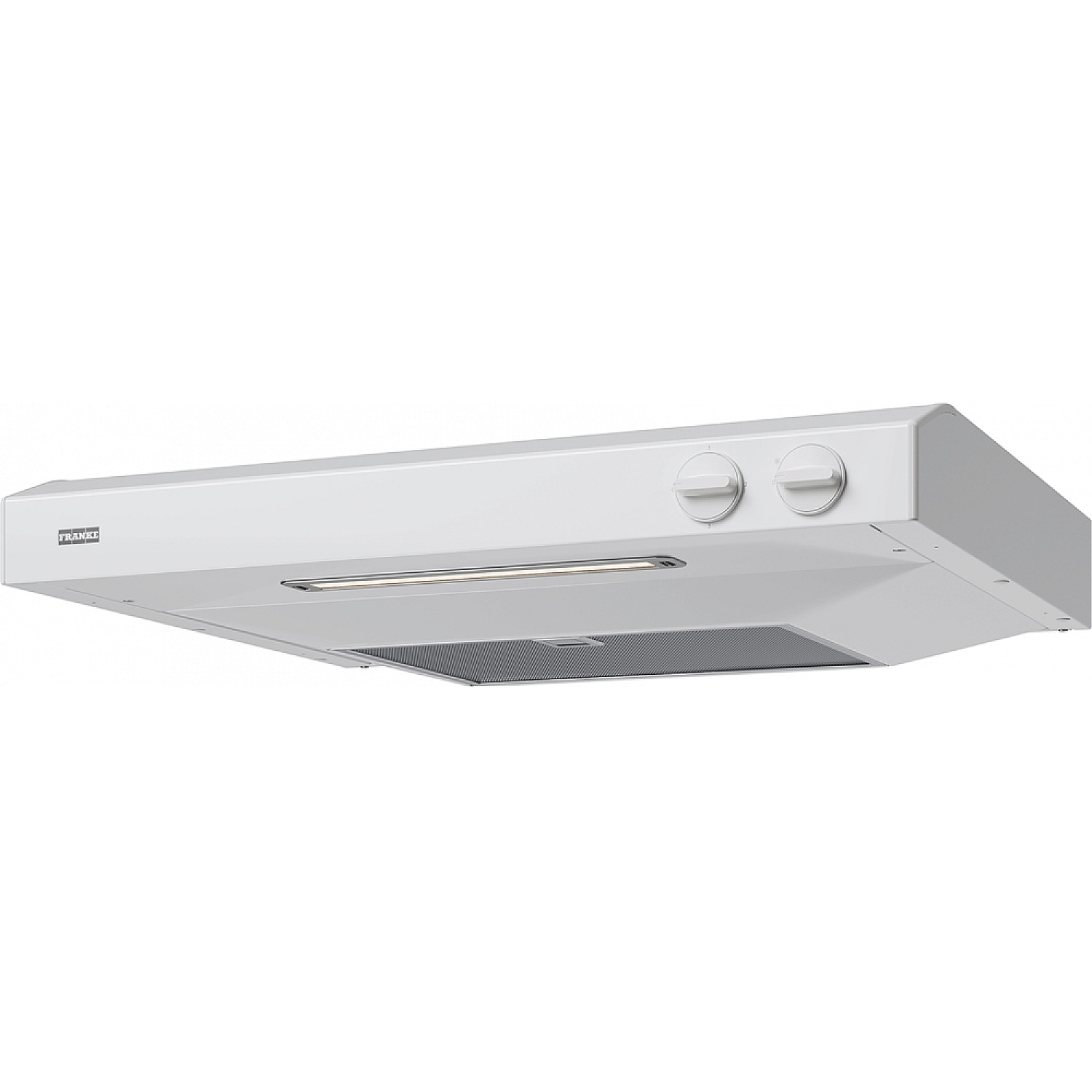 Franke underbyggnadsfläkt spisfläkt classic non-stop 1261a-60 70cm, vit