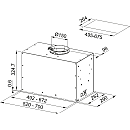 Franke - Spisfläkt Box Evo 52, Matt vit