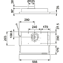 Franke - Spiskåpa F394-18 60cm, Vit