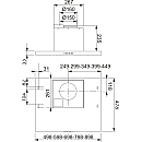 Franke - Spisfläkt F600 HE 60cm, Vit