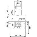 Franke - F604-10 Alliance 60cm RF Lägenhet