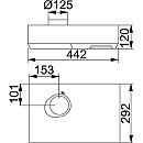 Franke - FIK 480-16 45,3cm Sv/Silv Villa