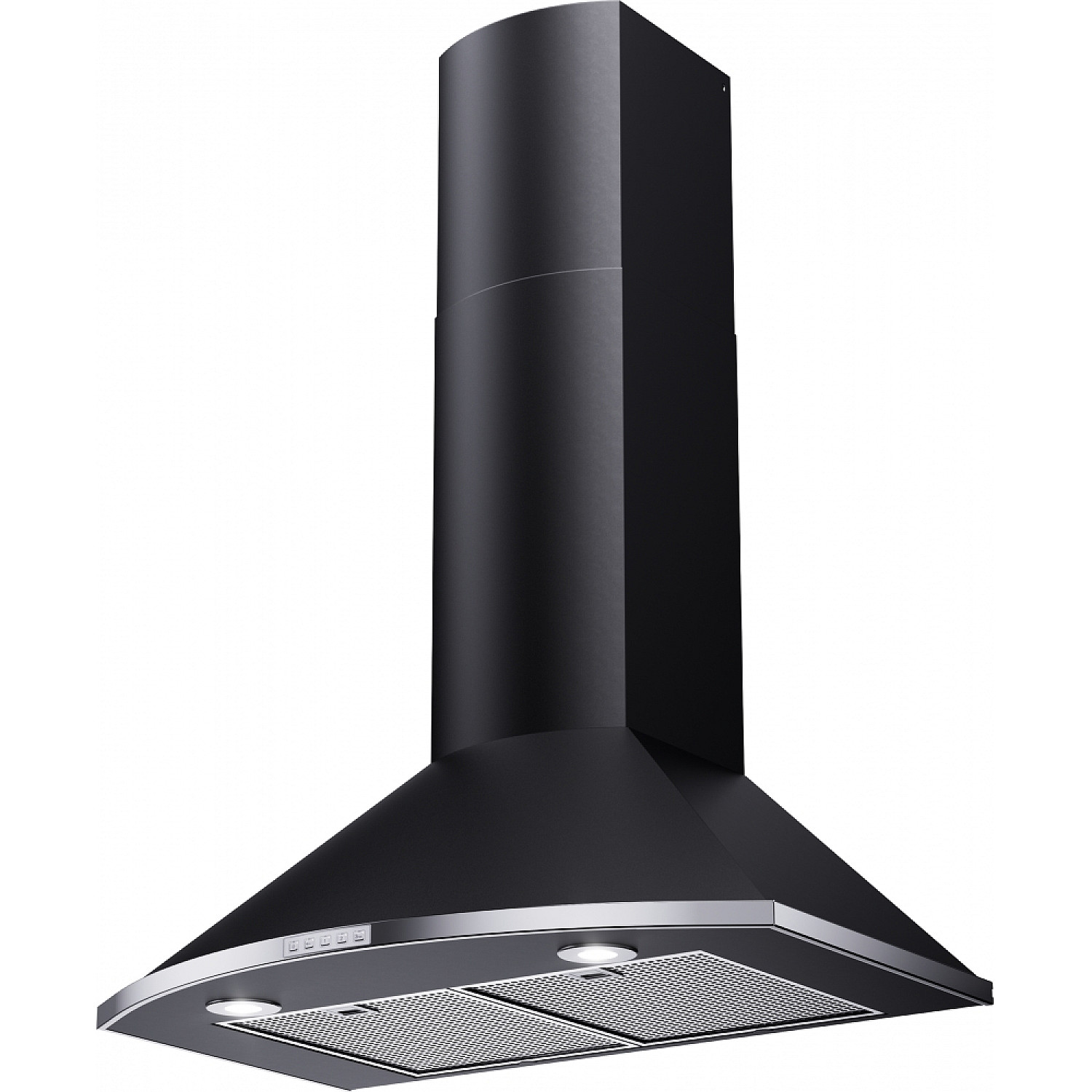 Franke vägghängd fläkt spisfläkt tender 725-12 he 70 cm , mattsvart