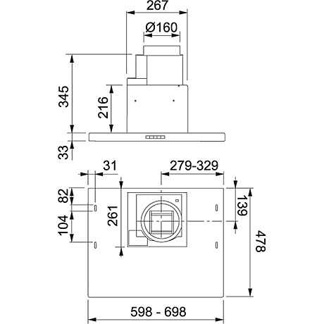 Franke - alliancefläkt 604 16