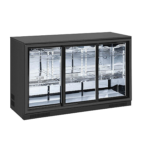 Frigelux - AB318MIR - Svart, 318 liters barkyl