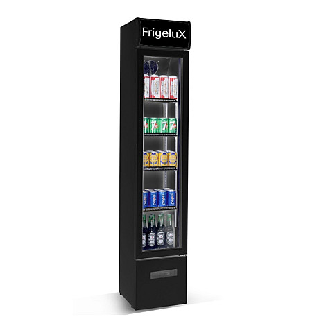 Frigelux - CF110TOPN - Svart, 105 liters displaykyl