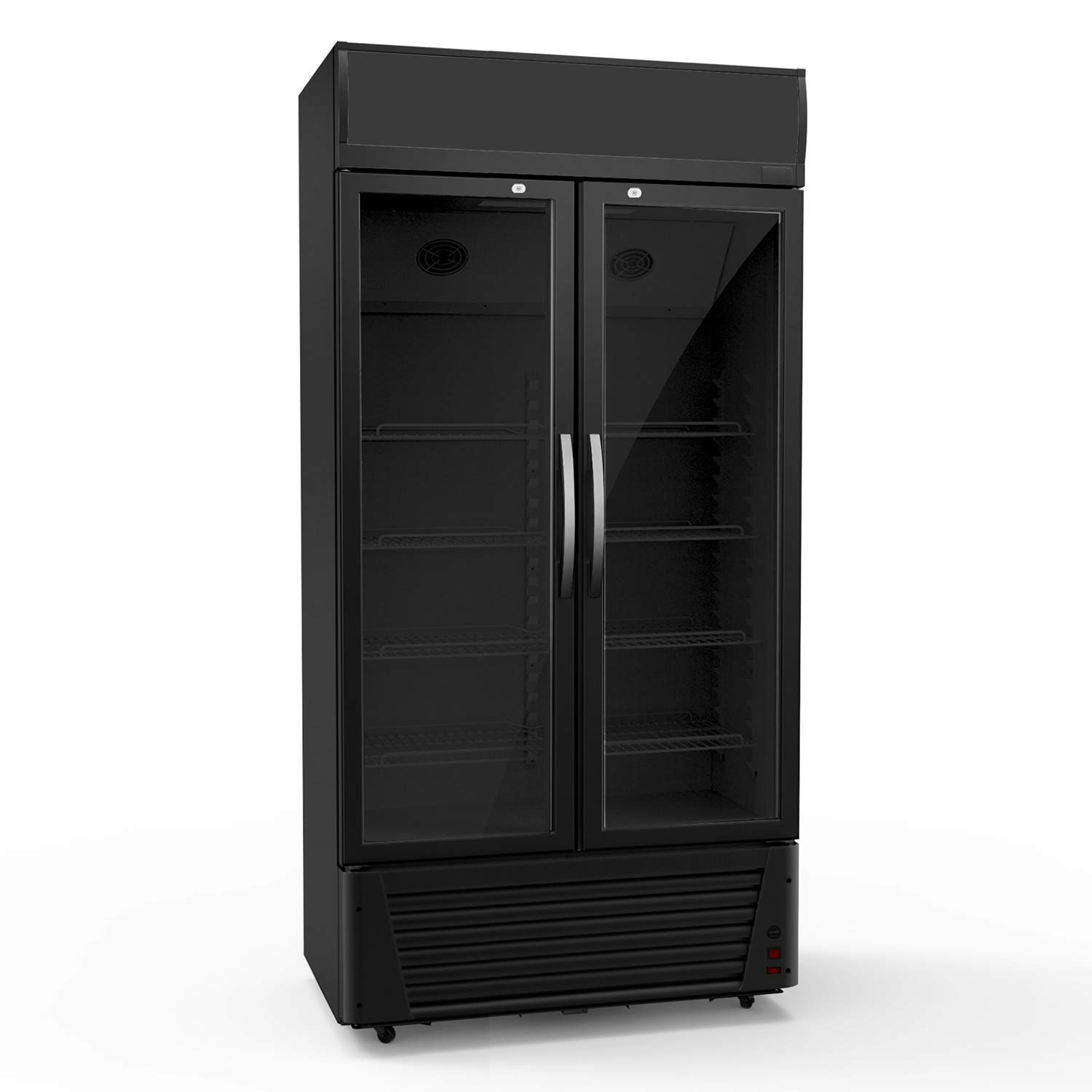 Frigelux dryckeskyl maxima65n - svart, 559 burkar kapacitet