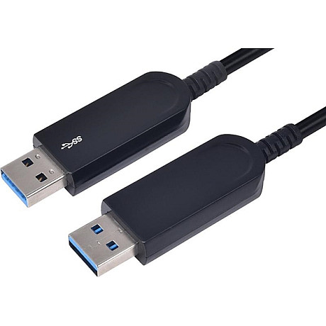 Fuj:tech - USB A 3.2 Gen1 AOC-kabel, 15m