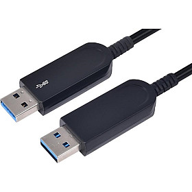 Fuj:tech - USB A 3.2 Gen1 AOC-kabel, 10m