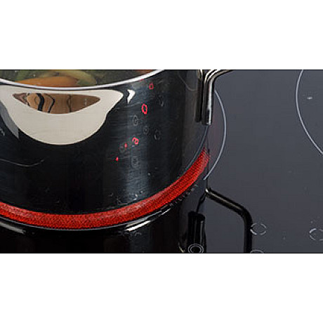 Gram - EK 4510-91 X, Rostfri, Varmluft & Pizza-funktion, 50 cm bred