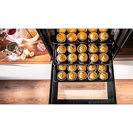 Gram - EKIP 16663-92, Vit, Pyrolys, Varmluft, 60 cm bred