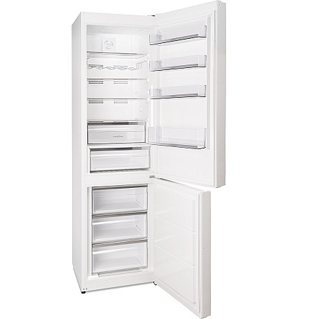 Gram - KF 482064 FN/1, Vit, Full NoFrost, LED-belysning, 201 cm hög