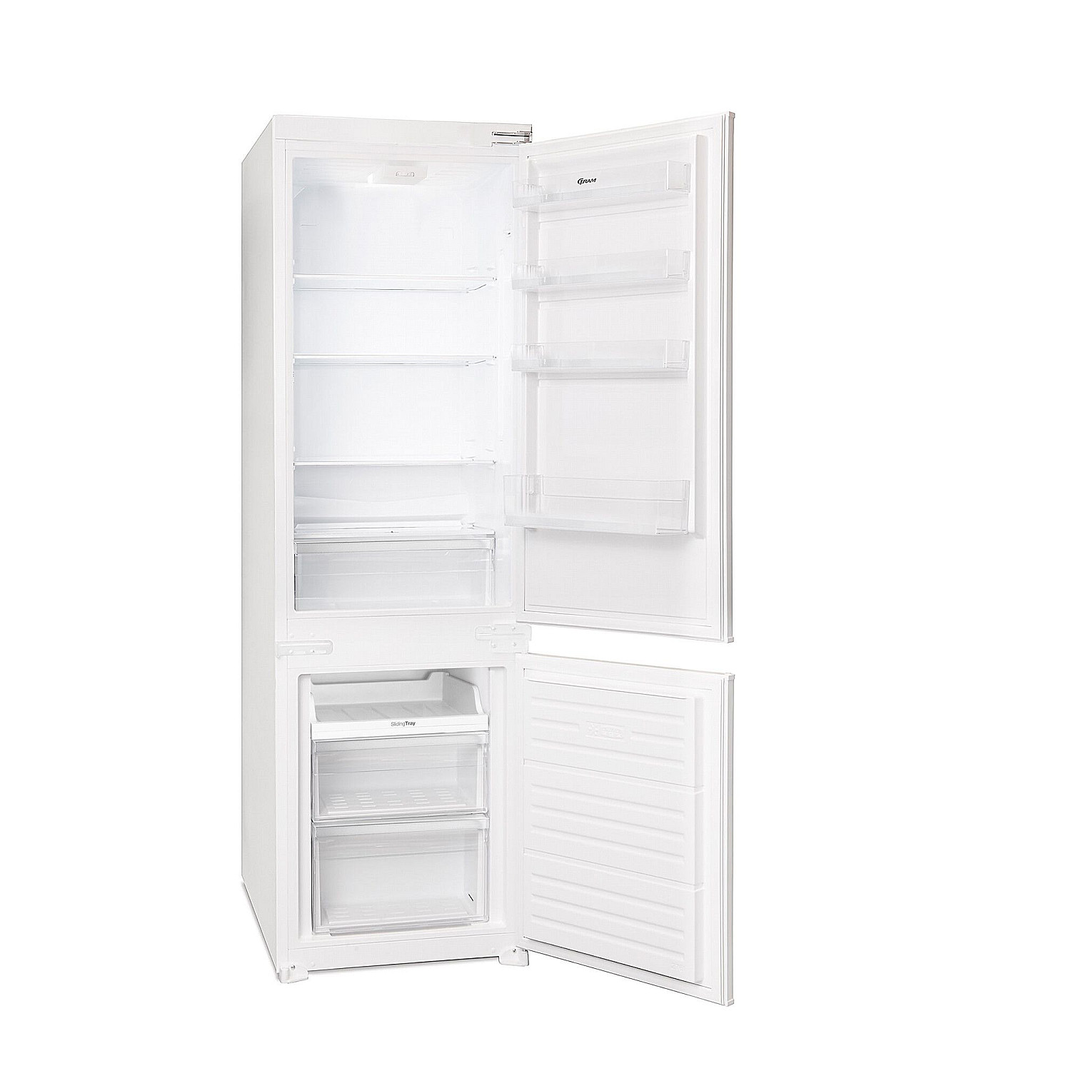 Gram kyl över frys kfi 301754 dualcooling led-belysning energiklass e