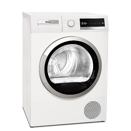 Gram - WDE 7181492 - TLS 785392, Vit, 8 kg, Energisnål