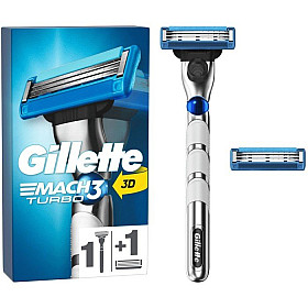 Gillette - Mach3 Turbo 3D Razor 2up