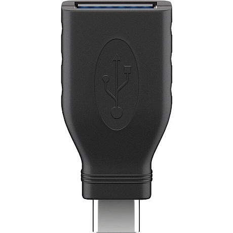 Goobay - USB-A - USB-C 3.0 OTG Adapter, Svart