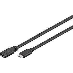 Goobay - USB-C - USB-C 3.1 Gen 1 Förlängningskabel, 1 m