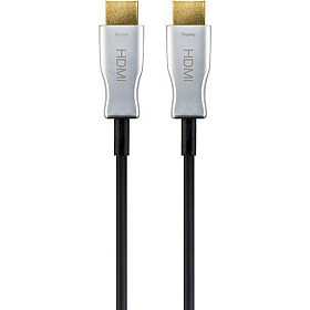 Goobay - 4K Optisk Hybrid HDMI Hög hastighet med Ethernet-kabel, 10 m