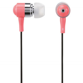 Hama - Shiny in-ear mic silver rosa