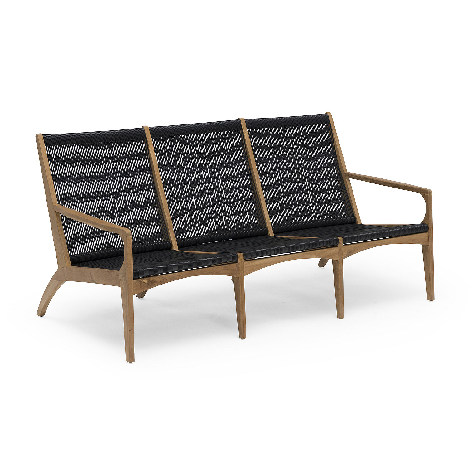 Hillerstorp utem&ouml;bler ardern&auml;s 3-sits soffa teak natur/band kompositmaterial