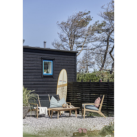 Hillerstorp - Ardernäs 3-Sits Soffa Teak Natur/Band Kompositmaterial