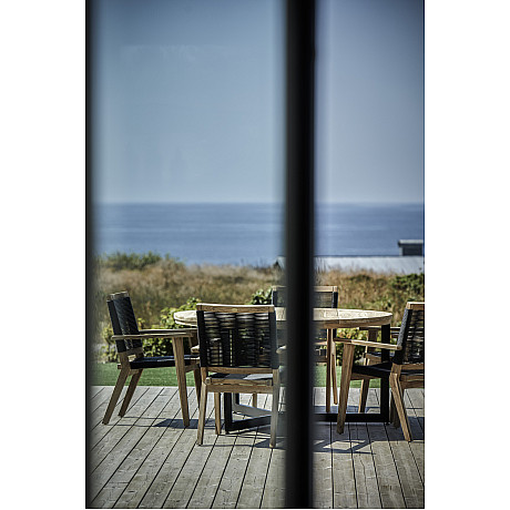 Hillerstorp - Ardernäs Matstol Teak Natur/Band I Kompositmaterial