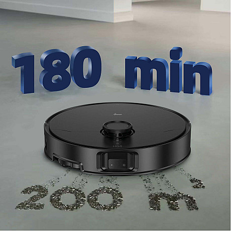 Hoover - HG870HU 011  - Svart, Drifttid upp till 180 minuter