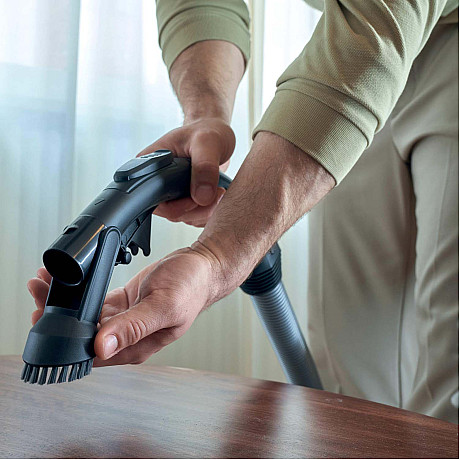 Hoover - HP2 home, Påslös  - Blå, 850 W motor med stark sugkraft