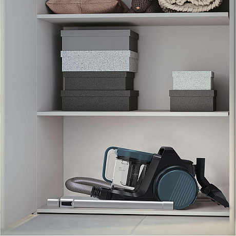 Hoover - HP2 home, Påslös  - Blå, 850 W motor med stark sugkraft