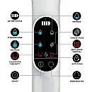Hoover - HW400 011  - Vit, Våt och torrfunktion med 17 000 Pa sugkraft