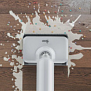 Hoover - HW400 011  - Vit, Våt och torrfunktion med 17 000 Pa sugkraft