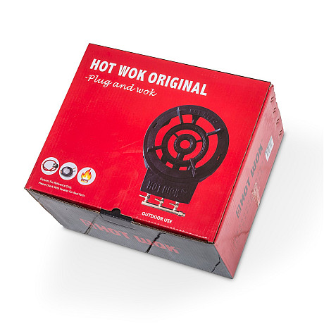 Hot Wok - 7 kW gasbrännare inkl 30 cm wokpanna