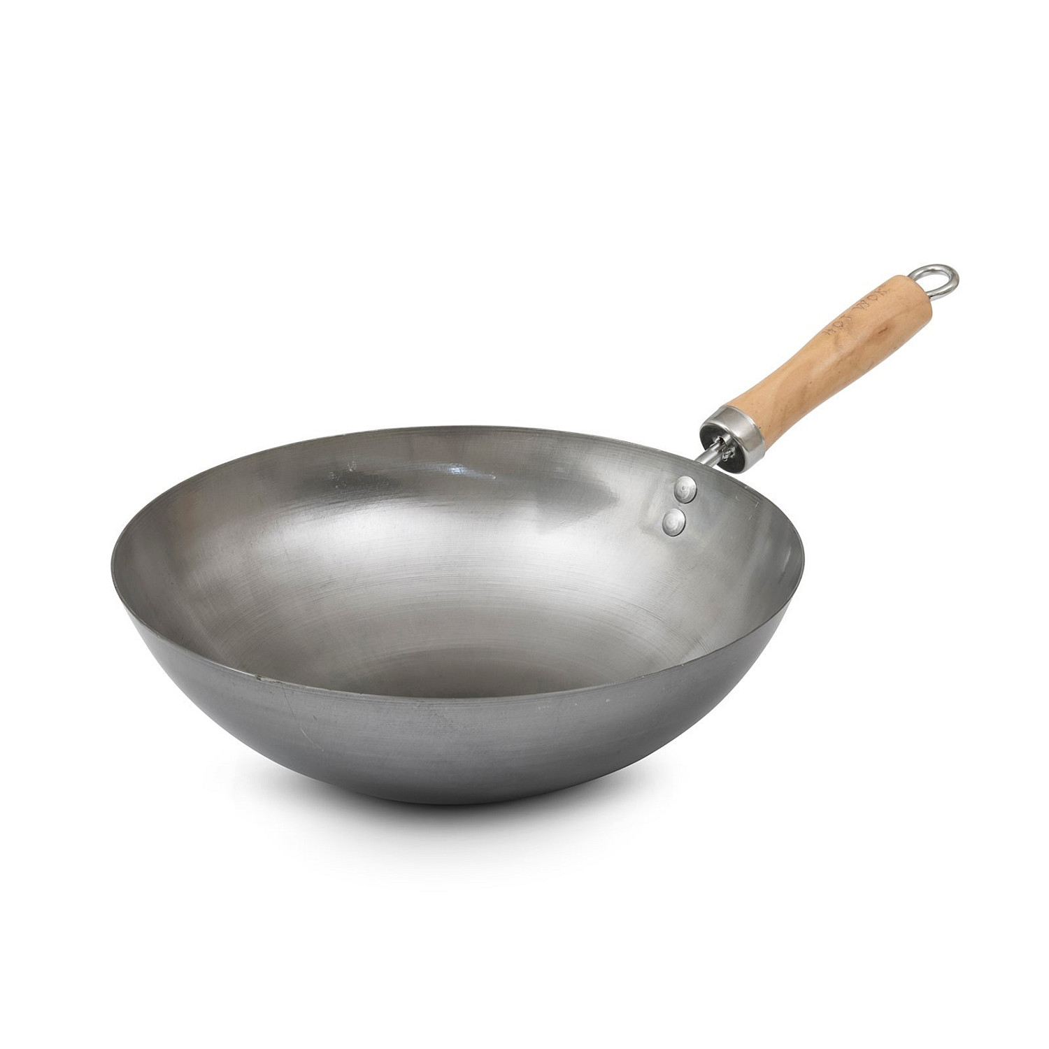 Hot wok gjutjärn wokpanna 30 cm.