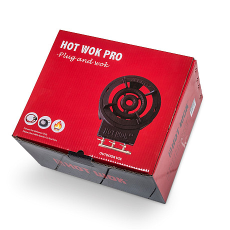 Hot Wok - 12 kW gasbrännare inkl 30 cm wokpanna