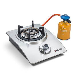 Brännare Hot Wok - HW2113 - Rostfri, 4,5 kW gasbrännare med el-tändning Brännare Hot Wok - HW2113 - Rostfri, 4,5 kW gasbrännare med el-tändning