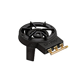 Brännare Hot Wok - HW3715 - Svart, 10 kW gasbrännare med platt ring Brännare Hot Wok - HW3715 - Svart, 10 kW gasbrännare med platt ring