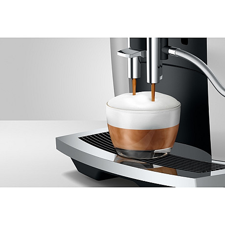Jura - E6 Platinum (EC), Inbyggd kaffekvarn, Varmvatten, Wifi