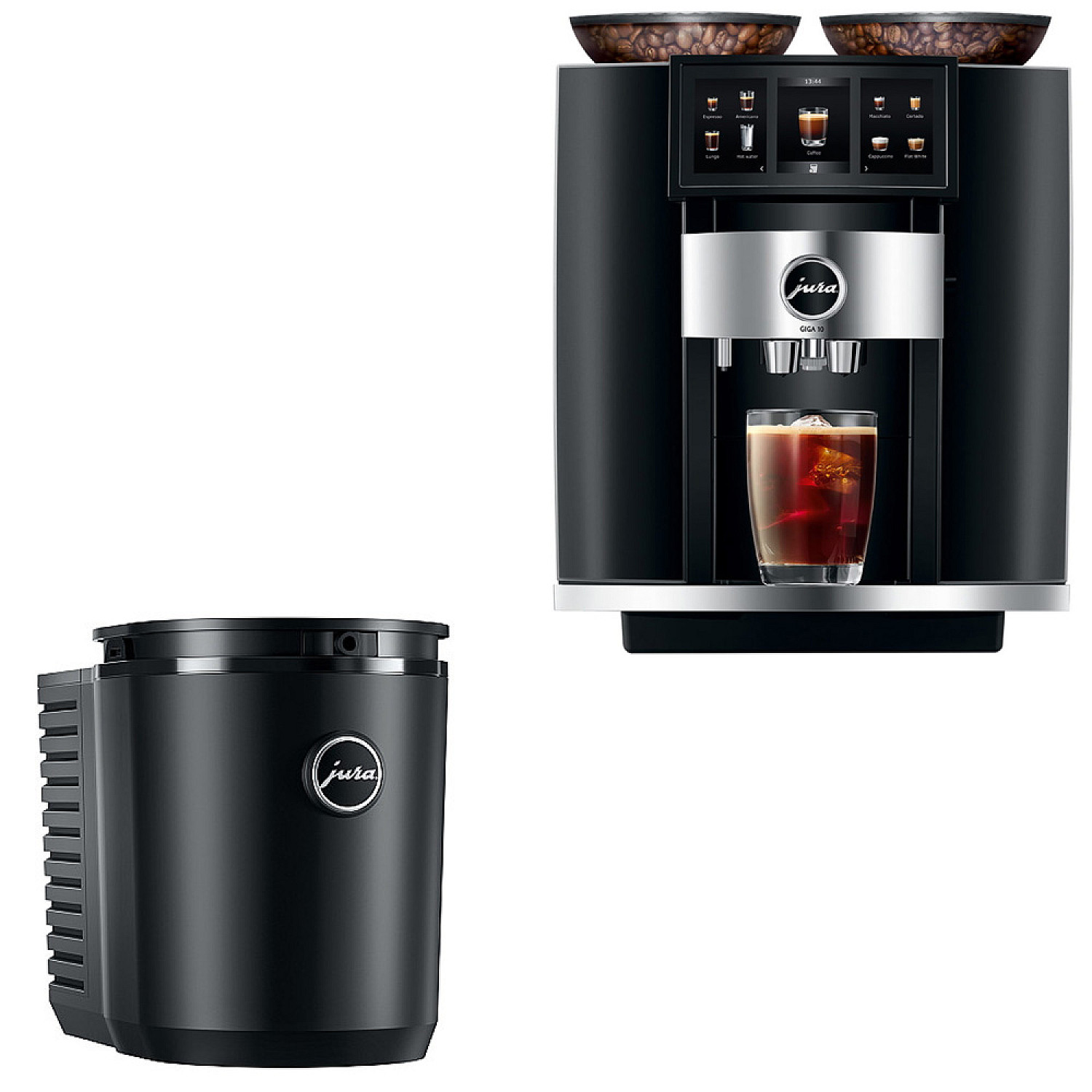 Jura paket giga 10 diamond black (ea) - paket med cool control 1,0 l