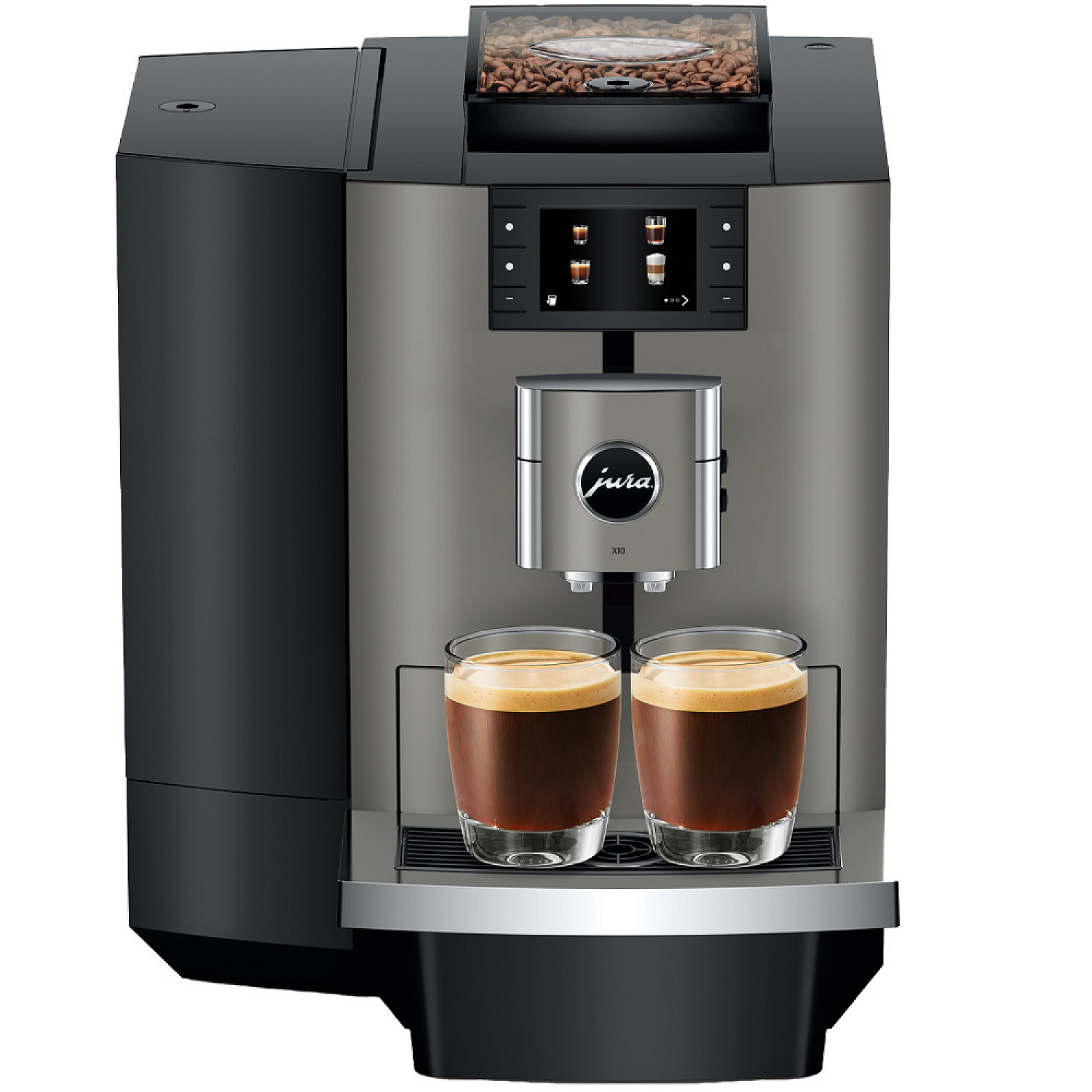 Jura kaffemaskin f&ouml;retag x10 dark inox (ea)