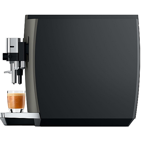 Jura - E8 Dark Inox (EC), Inbyggd kaffekvarn, Fint mjölkskum, Wifi, Varmvatten