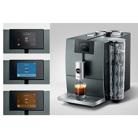 Jura - ENA 5 night inox (EA), Inbyggd kaffekvarn, Snabb, Kompakt, Cold brew