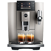 Jura - E8 Midnight - Silver (ED), 27 Kaffespecialiteter 