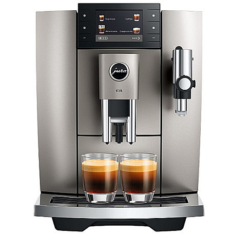 Jura - E8 Midnight - Silver (ED), 27 Kaffespecialiteter 