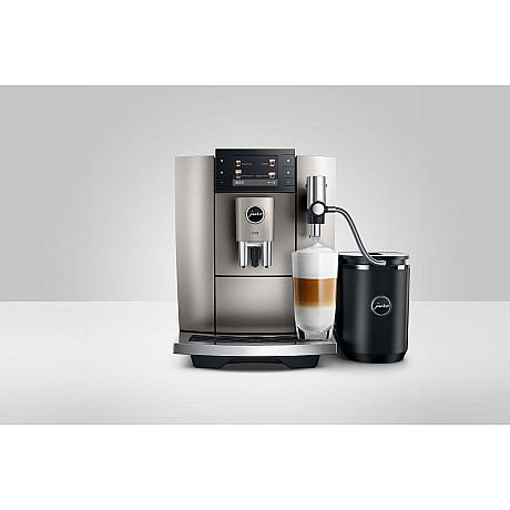Jura - E8 Midnight - Silver (ED), 27 Kaffespecialiteter 