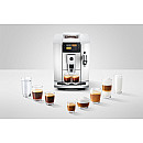Jura - E8 Piano - White (ED), med 27 Kaffespecialiteter Jura - E8 Piano - White (ED), med 27 Kaffespecialiteter