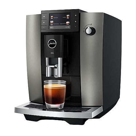 Jura - E6 Helautomatisk kaffemaskin, Dark Inox (ED)