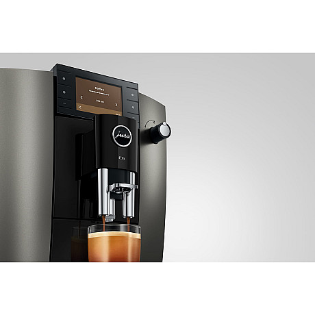 Jura - E6 Helautomatisk kaffemaskin, Dark Inox (ED)