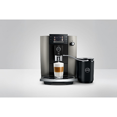Jura - E6 Helautomatisk kaffemaskin, Dark Inox (ED)